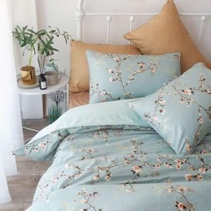 Bộ Cotton Hàn Họa Tiết đơn Giản