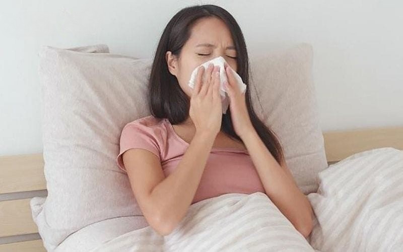Nghẹt mũi hoặc viêm xoang